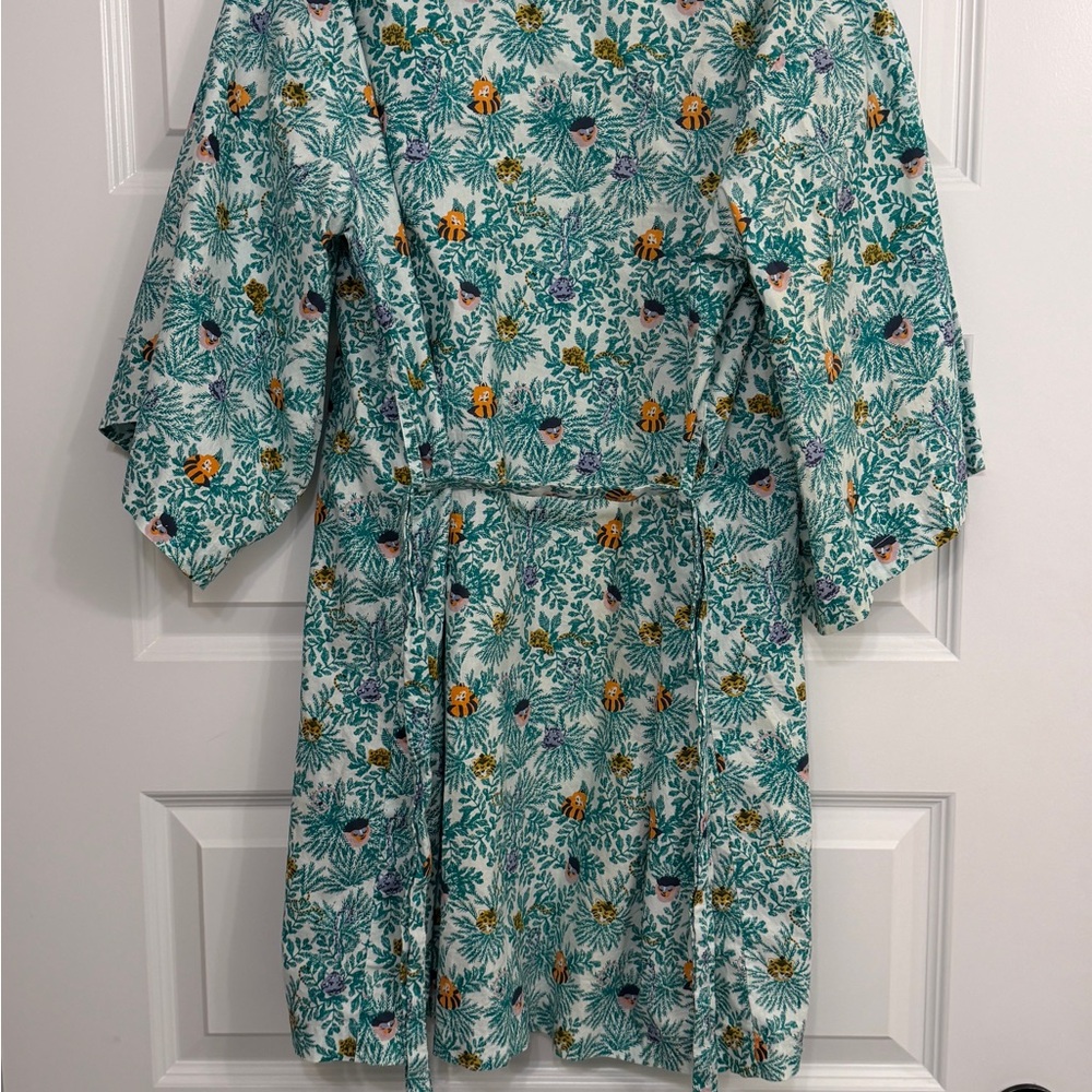 Roller Rabbit Jungle Print Robe - Picture 4 of 4